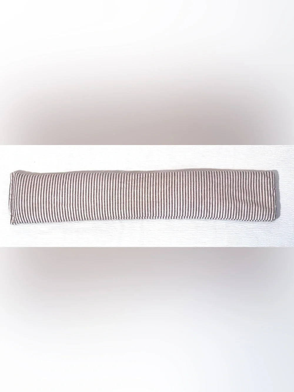 Ticking Stripe Lavender & White Microwaveable Lavender Aroma & Rice Neck Wrap